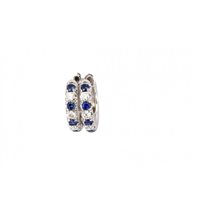Orecchini Giorgio Visconti Donna in Oro bianco Zaffiri+Diamanti BBX37993Z